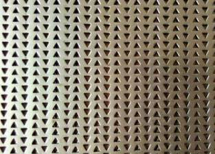 Triangle Hole Perforated Sheet in Delhi