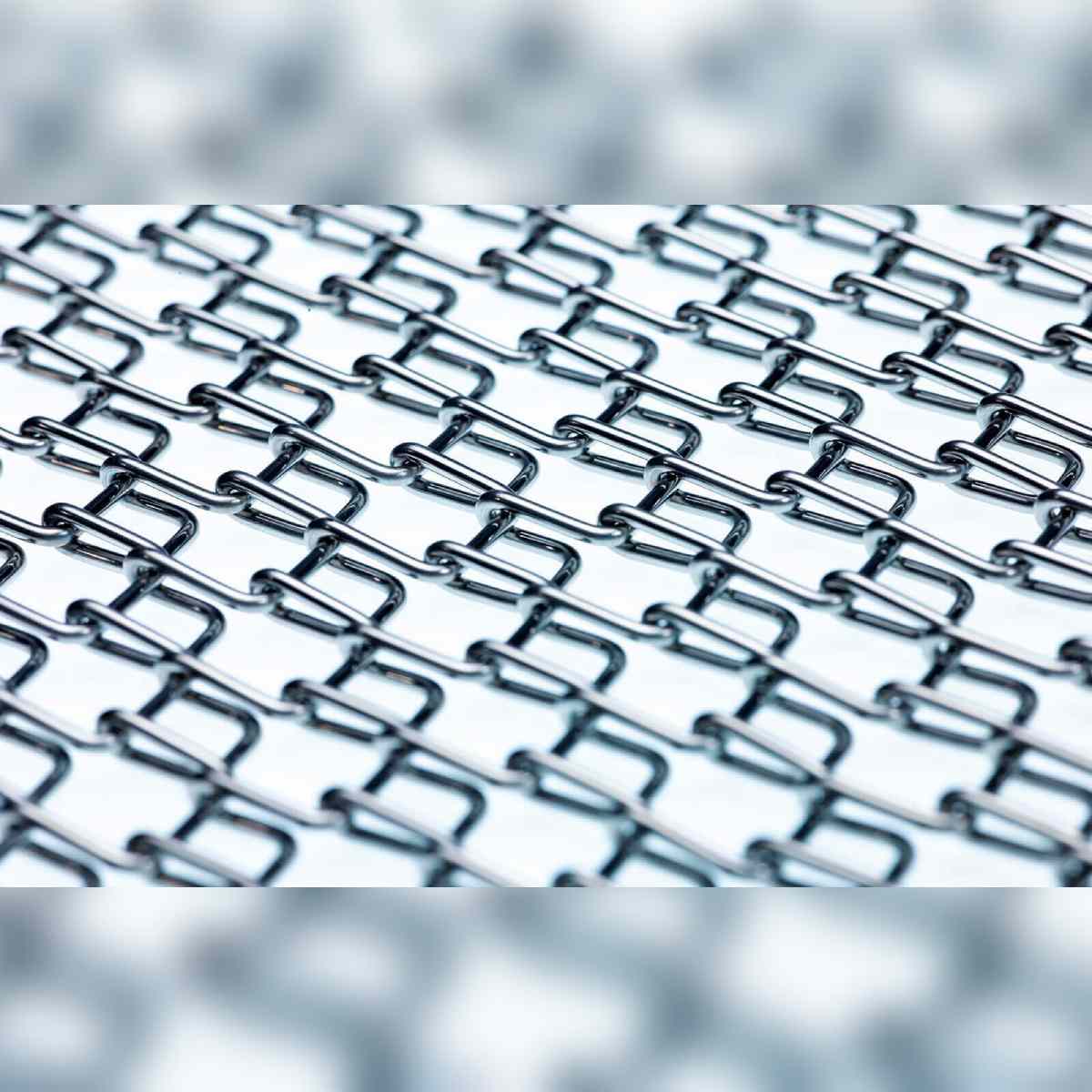 Durable Stainless Steel Fine Wire Mesh Conveyor Belt Cross Wire Industrial Grade Silver Color  Manufacturers in Kanpur