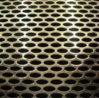 Brass Perforated Sheet Premium Mild Steel Perforated Sheet Rust-Proof, Oval Hole Design for Industrial Use in Delhi