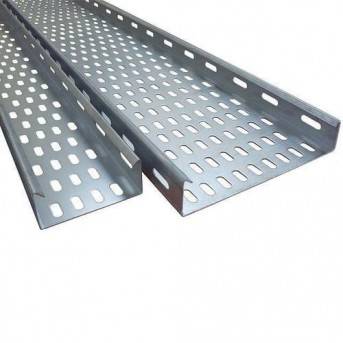 Durable Stainless Steel Perforated Cable Tray Rectangular Shape with Galvanized Surface Treatment in Delhi