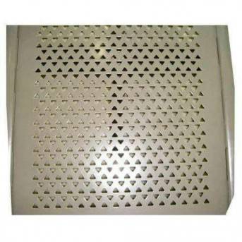 High-Quality Triangle Hole Perforated Sheets Galvanized Finish and Solid Form for Industrial Use in Delhi