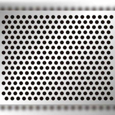 Premium Industrial Stainless Steel Perforated Sheet with Round Holes for Automotive Applications in Delhi