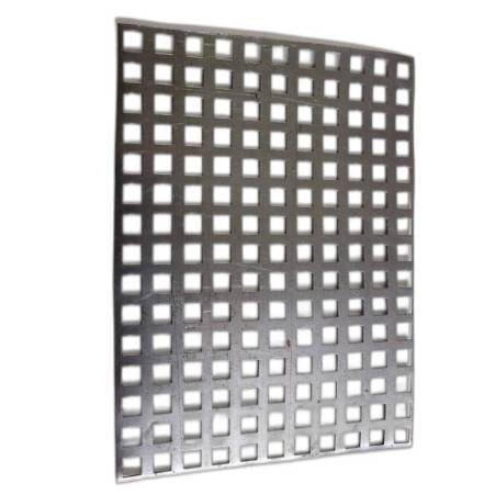 Premium Stainless Steel Square Hole Perforated Sheet Rust-Resistant for Solid Form in Delhi